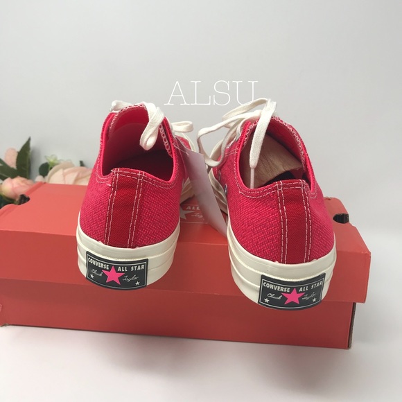 Converse Chuck 70 OX Canvas Racer Pink W AUTHENTIC - Picture 4 of 9